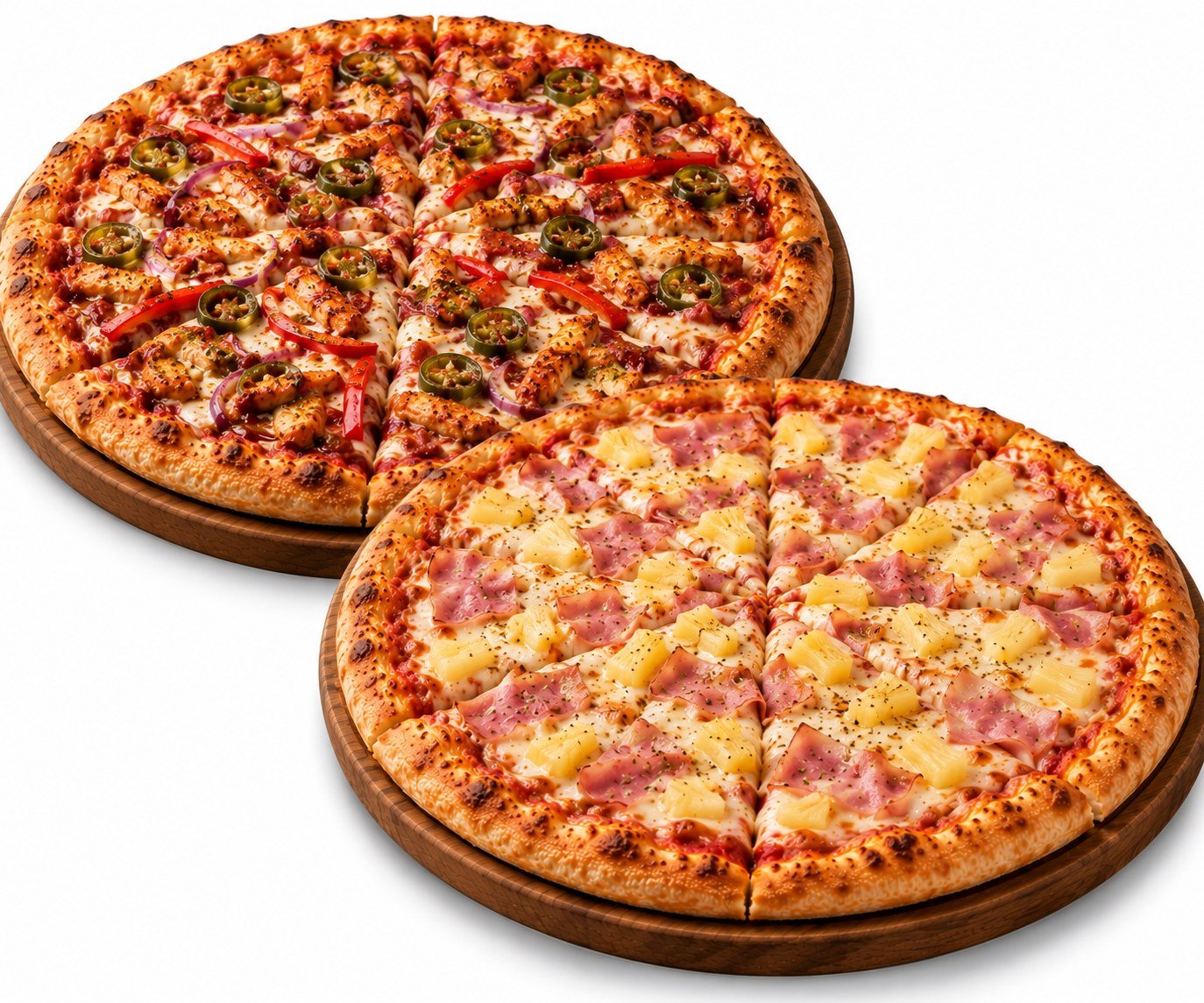 Promoción 2 Pizzas Familiares